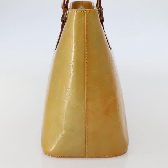 LOUIS VUITTON Monogram Vernis Houston Hand Bag Gris M91053 - Picture 4 of 12